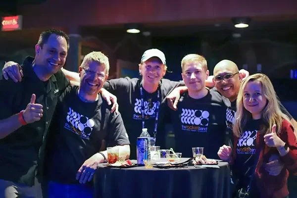 Group of people from RocketBuild event