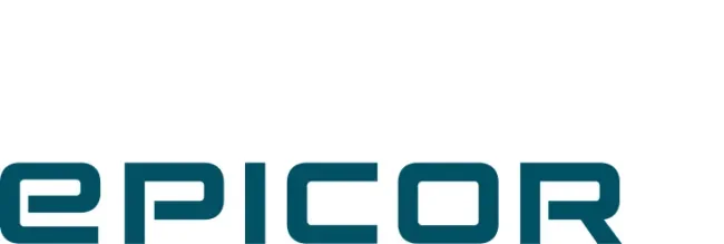 Blue Epicor logo